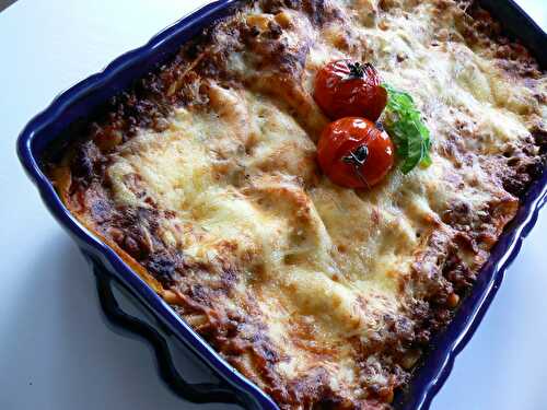 LASAGNE AUX HERBES DU JARDIN