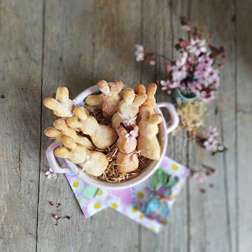 Pour fêter Pâques ... tout Petits Pains Lapins au Fromage Blanc