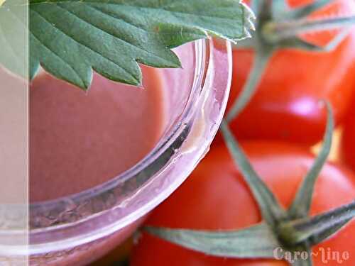  Smoothie Fraise - Tomate - Les recettes de l'Alsacienne