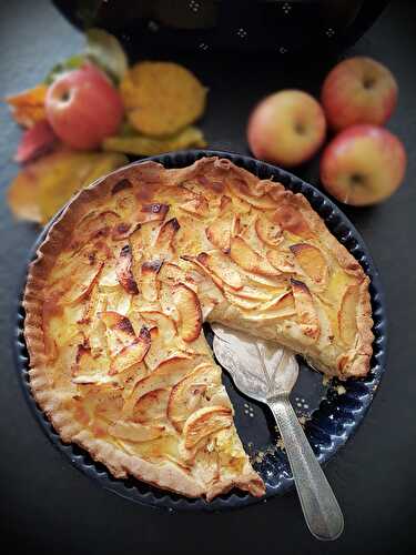 Tarte Alsacienne aux Pommes et au Gewurztraminer