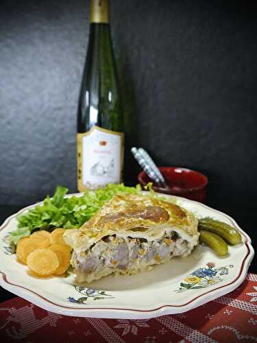 Tourte Alsacienne au Riesling