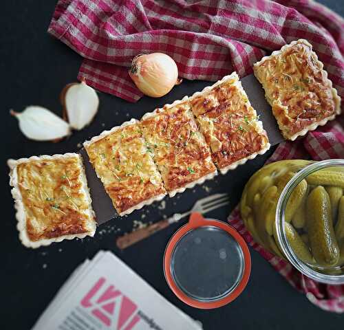 Tarte à l'Oignon Alsacienne ou Zewalawaja