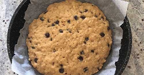 Cookie cuit à la poêle aux pépites de chocolat (One pan cookie)
