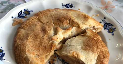 Galette des rois aux pommes caramélisées