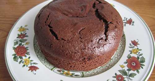 Gâteau au chocolat sans gluten et sans lactose de Philippe Conticini