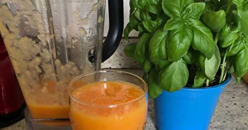 Smoothie mangue pamplemousse