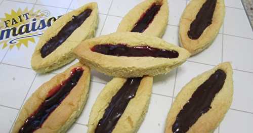 Barquettes façon "Lu" à la confiture ou au chocolat