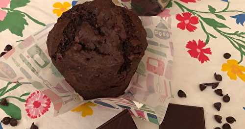 Muffins géants triple chocolat