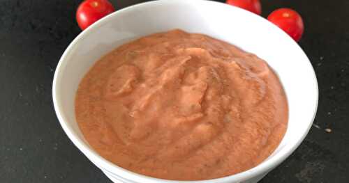 Tartinade onctueuse à la tomate et au basilic