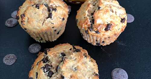 Muffins moelleux aux pépites de chocolat et au sirop d'érable