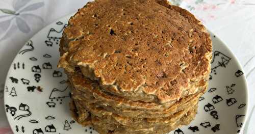 Pancakes vegan à la patate douce blanche