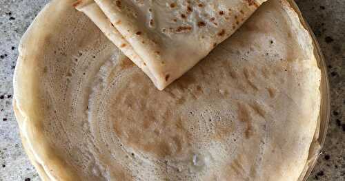 Crêpes vegan