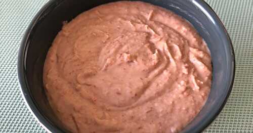 Houmous de haricots rouges