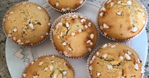 Muffins façon chouquettes