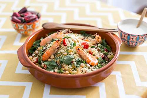 Salade de couscous - Les recettes de Macé