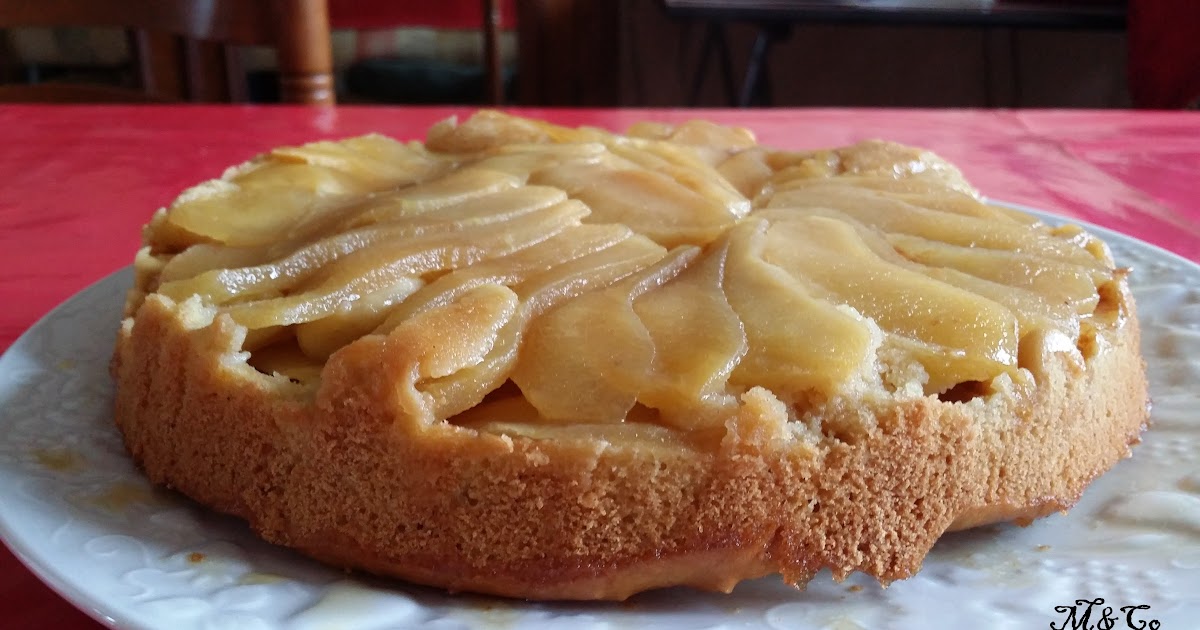 Gâteau renversé pommes caramel beurre salé