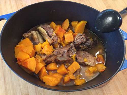 Agneau en cocotte façon tajine