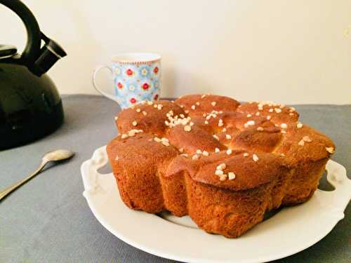 Brioche rustique à la vanille