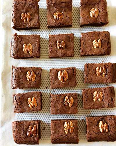 Brownie aux noix - Les recettes de Mumu