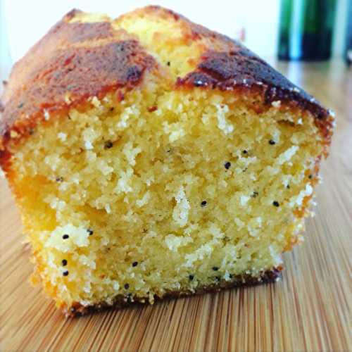 Cake au citron et pavot - Les recettes de Mumu