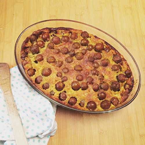 Clafouti aux prunes