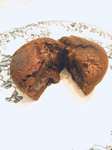 Coeurs coulants au chocolat noir  - Les recettes de Mumu