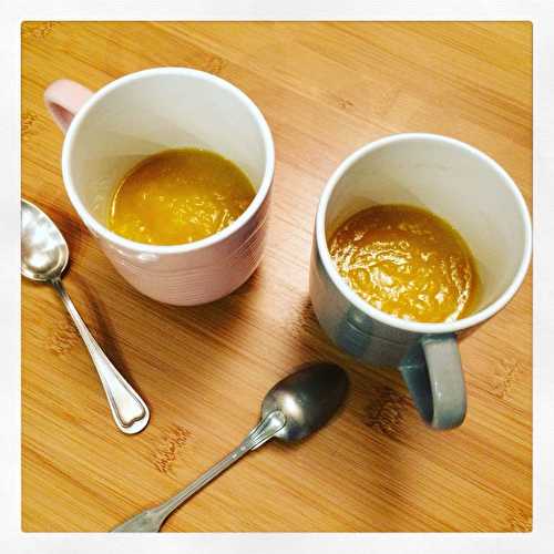Compote pomme mangue & miel - Les recettes de Mumu