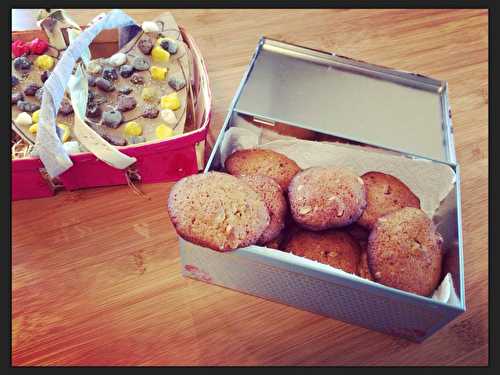Cookies muesli et noisettes  - Les recettes de Mumu