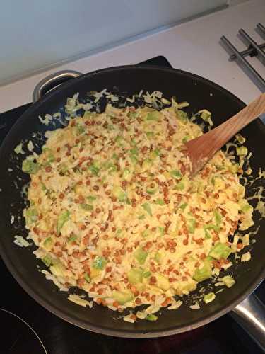 Curry de courgettes