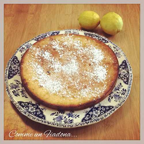 Gâteau Citron ricotta