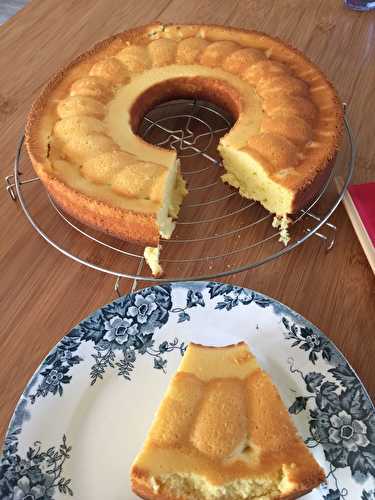 Gâteau moelleux citron et mascarpone