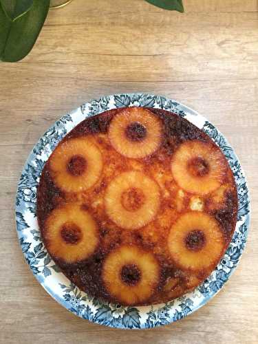 Gâteau renversé à l’ananas  - Les recettes de Mumu