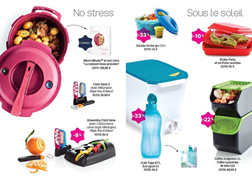 JUIN CHEZ TUPPERWARE