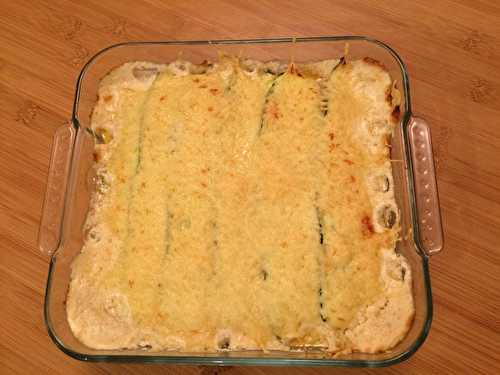 Lasagnes de Courgettes au Saumon