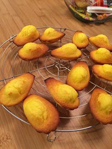 Madeleines au citron