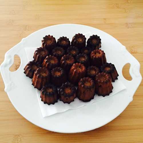 Mini cannelés au Carambar (sans repos)