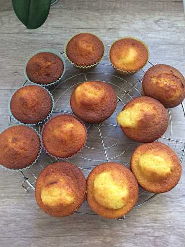 Muffins au yaourt, coeur surprise