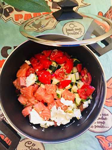 One Pot Pasta Saumon et courgette