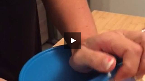 Pâte minute Tupperware en vidéo