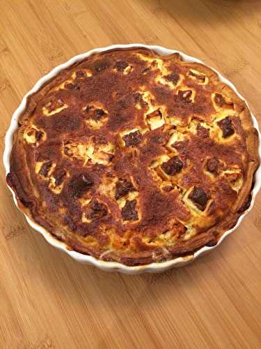 Quiche potimarron poireaux à la feta