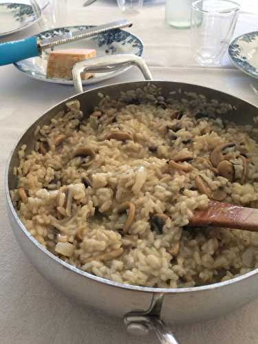 Risotto aux champignons