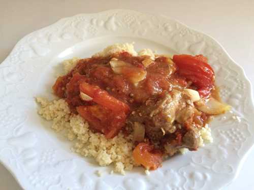 Tajine de dinde à la Microminute