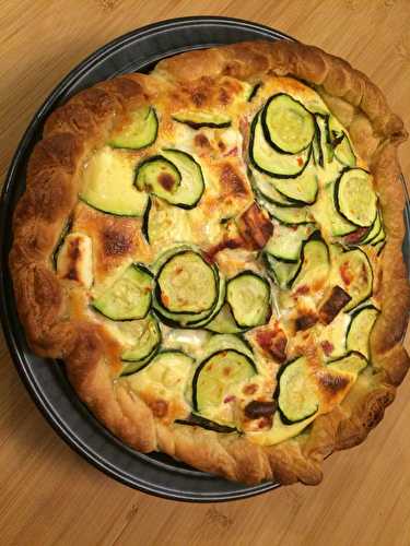 Tarte à la courgette dans ma nouvelle Tourtière Ultra Pro