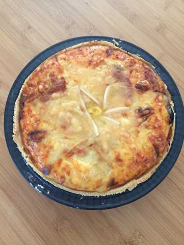 Tarte aux légumes (ou comment recycler vos restes de Tian)