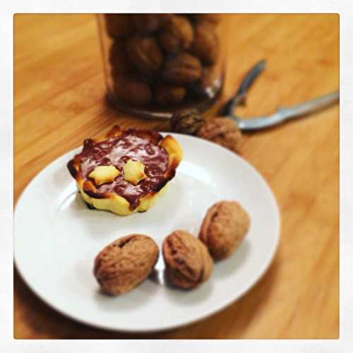 Tartelettes choco praliné et noix de pécan - Les recettes de Mumu