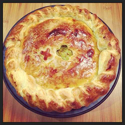 Tourte aux poireaux