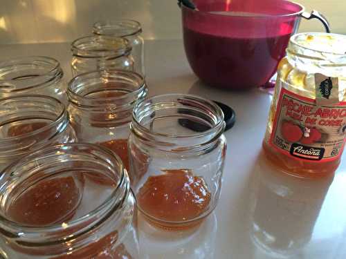 Yaourts à la confiture pêche abricot et miel - Les recettes de Mumu