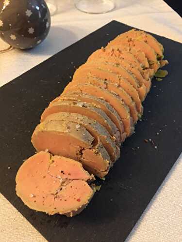 Foie gras façon Cyril Lignac (micro ondes)