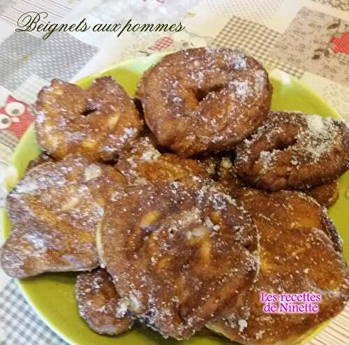 Beignets aux pommes