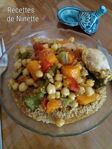 Couscous au poulet au cookéo